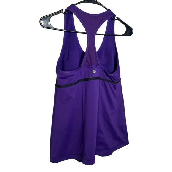Lululemon Commit Tank Lolo Purple Luxtreme Racerback Tank Sz. 10 - Picture 2 of 7